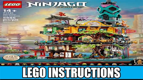 ninjago city gardens instructions